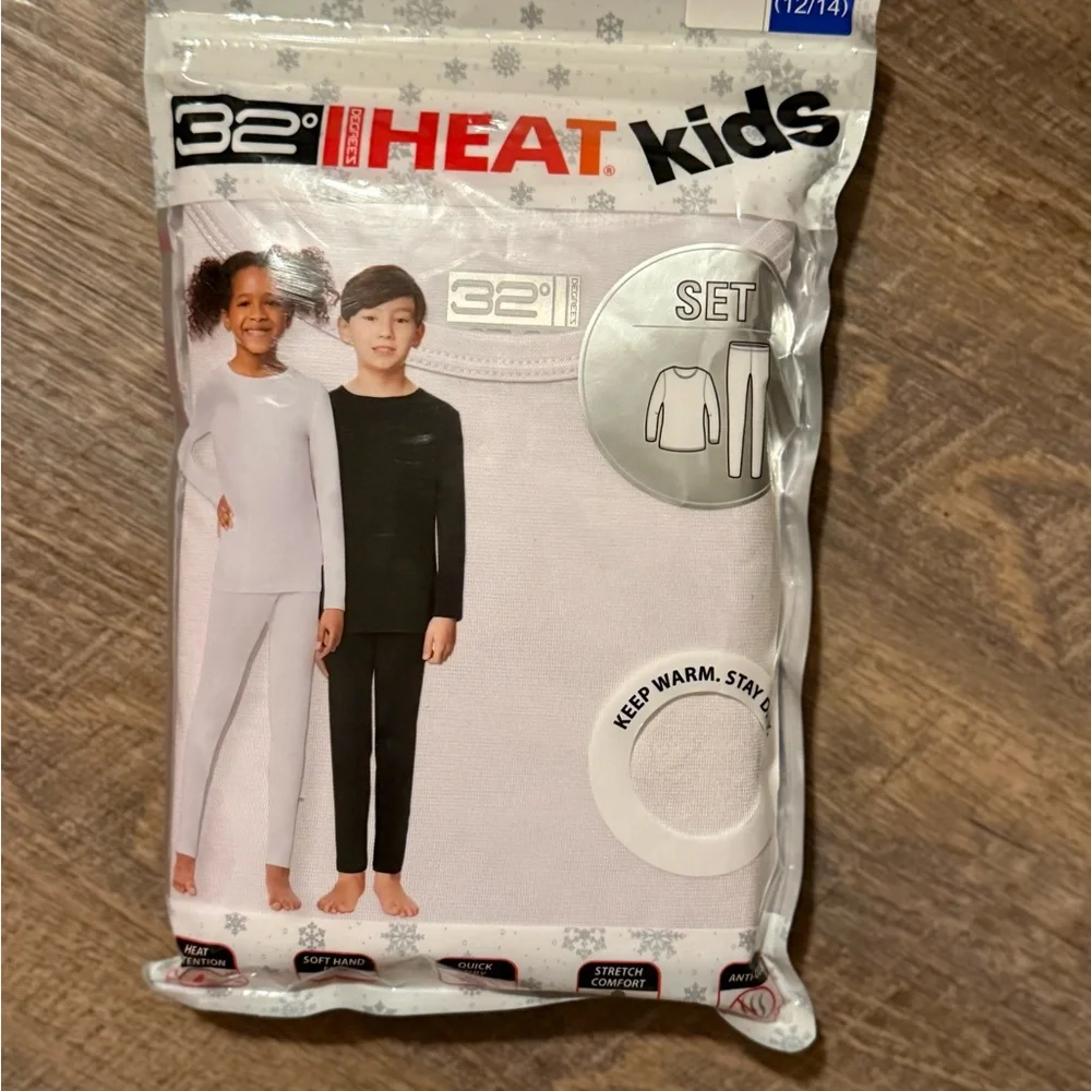 32‎ Degrees Silver Kids Thermal Set